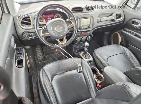 ZACCJBDT4GPD65005 2016 JEEP RENEGADE Белый Вид панели приборов