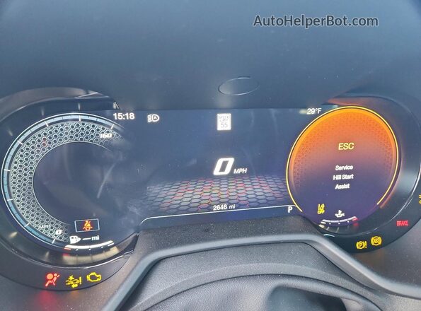 ZACNDFAN5S3A46788 2025 DODGE OTHER Черный Вид щитка приборов