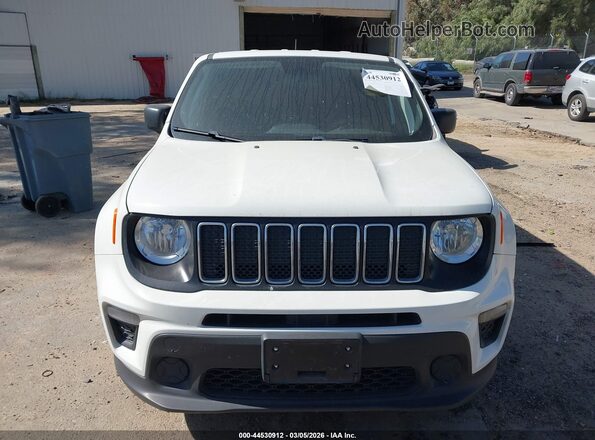 ZACNJAAB5KPK14517 2019 JEEP RENEGADE White Vista del cuadro de instrumentos