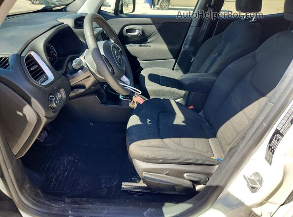 ZACNJAB16KPK02415 2019 JEEP RENEGADE White Vista interior delantera