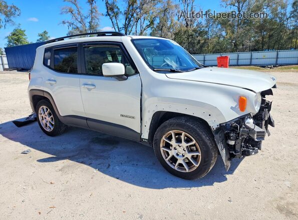 ZACNJAB16KPK02415 2019 JEEP RENEGADE White Delantero derecho