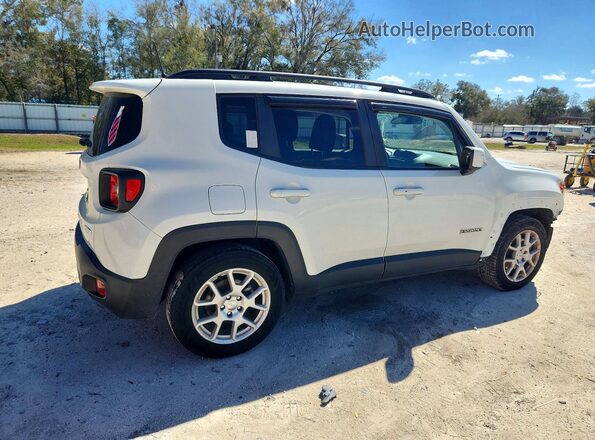ZACNJAB16KPK02415 2019 JEEP RENEGADE White Trasero derecho