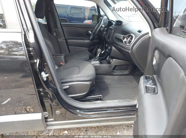 ZACNJABB0LPL10233 2020 JEEP RENEGADE Black წინა სალონის ხედი