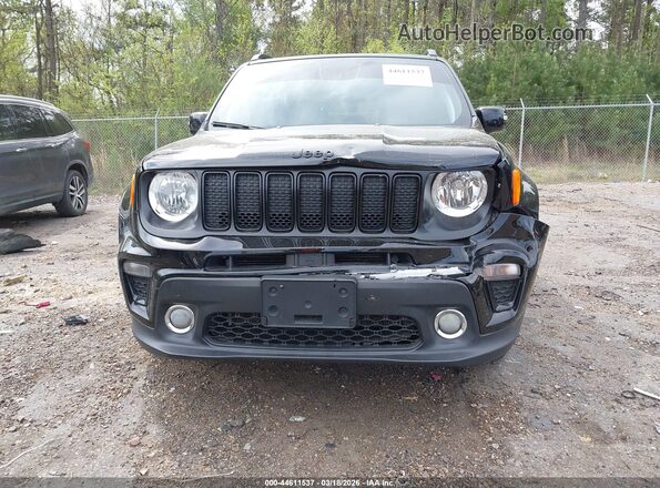 ZACNJABB0LPL10233 2020 JEEP RENEGADE Black ხელსაწყოთა პანელის ხედი