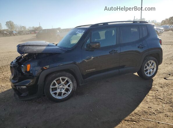 ZACNJABB1KPJ83829 2019 JEEP RENEGADE Black Vista tres cuartos delantera izquierda