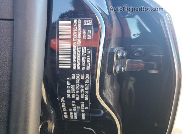 ZACNJABB1KPJ83829 2019 JEEP RENEGADE Black Vista de la etiqueta del VIN