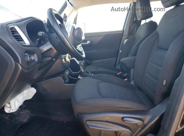 ZACNJABB1KPJ83829 2019 JEEP RENEGADE Black Vista interior delantera
