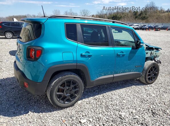 ZACNJABB1KPK40014 2019 JEEP RENEGADE Бирюзовый Задняя правая четверть