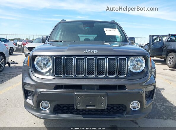 ZACNJABB1LPL71851 2020 JEEP RENEGADE Gray Vista interior trasera