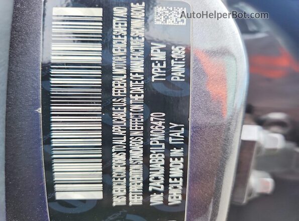 ZACNJABB1LPM06470 2020 JEEP RENEGADE Gray Շարժիչի բաժամունքի տեսք