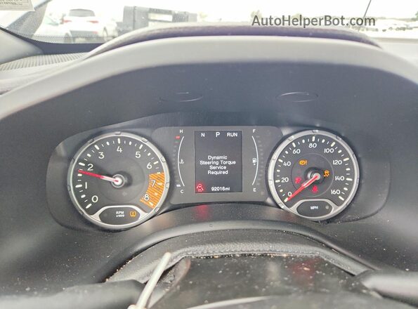 ZACNJABB1LPM06470 2020 JEEP RENEGADE Gray Սարքավորումների վահանակի տեսք