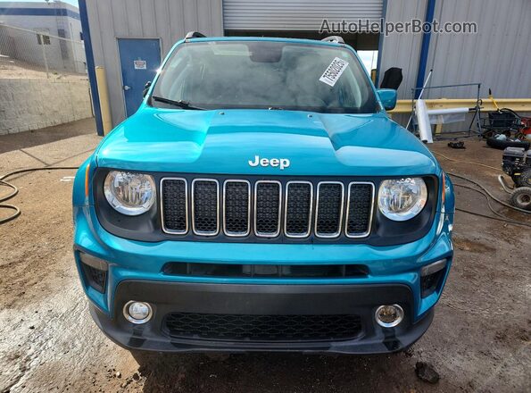 ZACNJABB2KPK49210 2019 JEEP RENEGADE Turquoise Widok z przodu