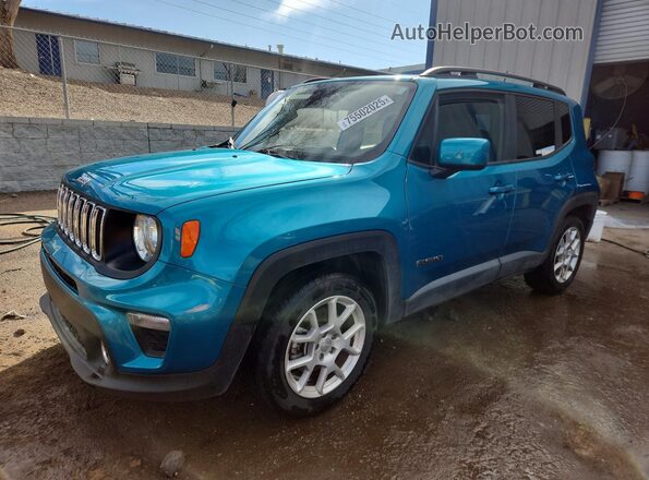 ZACNJABB2KPK49210 2019 JEEP RENEGADE Turquoise Przód lewy