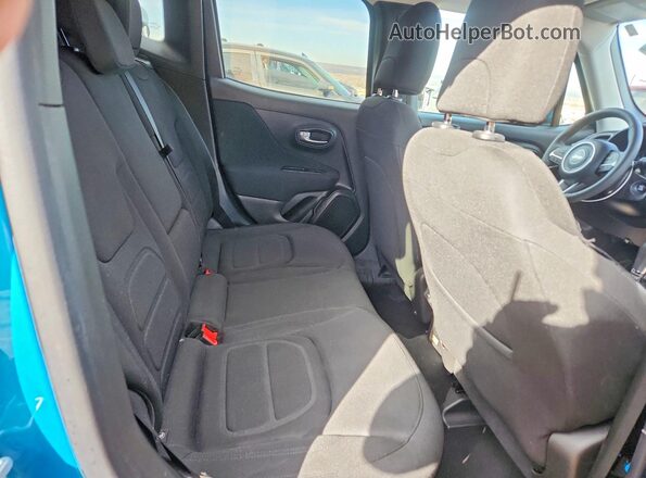 ZACNJABB2KPK49210 2019 JEEP RENEGADE Turquoise Widok tylnych siedzeń