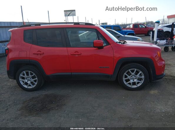 ZACNJABB2KPK77492 2019 JEEP RENEGADE Red Vista interior trasera
