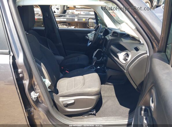ZACNJABB2KPK78013 2019 JEEP RENEGADE Gray Widok wnętrza z przodu