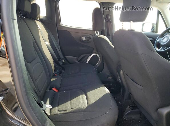ZACNJABB4KPK00882 2019 JEEP RENEGADE Black Widok wnętrza z tyłu