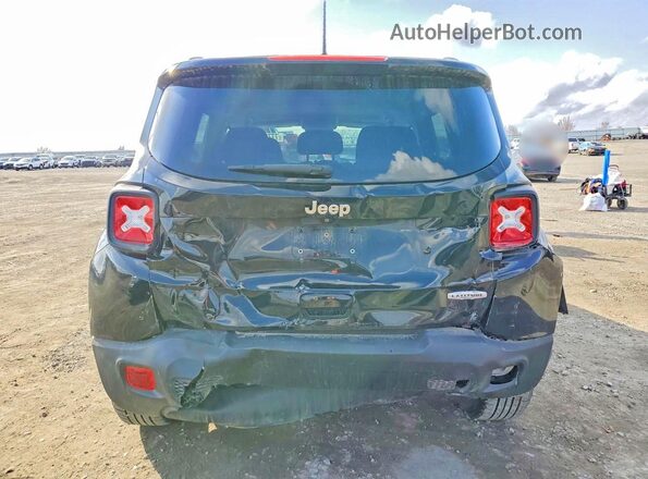 ZACNJABB4KPK00882 2019 JEEP RENEGADE Black Widok z tyłu