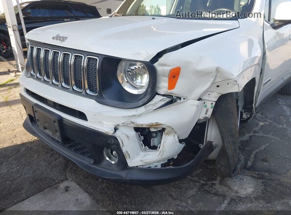ZACNJABB5KPJ94445 2019 JEEP RENEGADE Белый Вид спереди