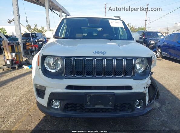 ZACNJABB5KPJ94445 2019 JEEP RENEGADE Белый Вид щитка приборов