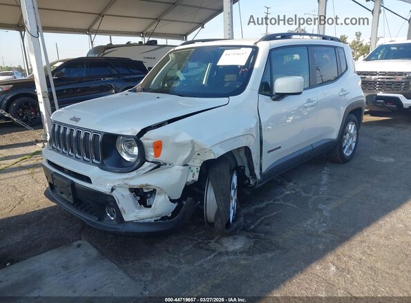 ZACNJABB5KPJ94445 2019 JEEP RENEGADE Белый Передняя левая четверть