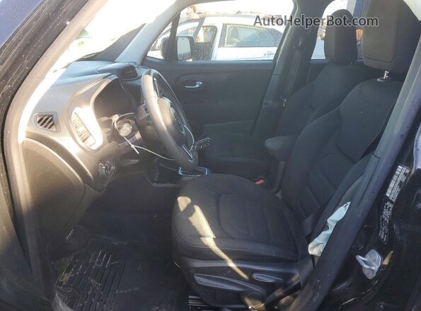 ZACNJABB5KPK29176 2019 JEEP RENEGADE Черный Вид салона спереди