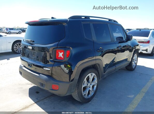 ZACNJABB5KPK37939 2019 JEEP RENEGADE Black Tył prawy