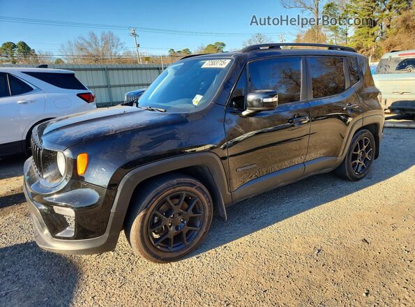 ZACNJABB6LPL42202 2020 JEEP RENEGADE Черный Передняя левая четверть