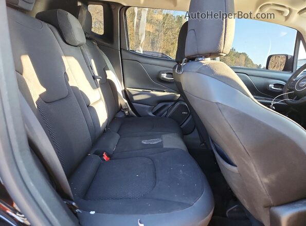 ZACNJABB6LPL42202 2020 JEEP RENEGADE Черный Вид задних сидений