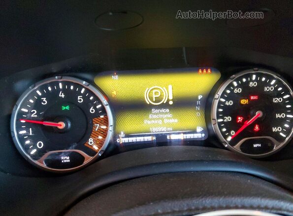 ZACNJABB9KPJ92830 2019 JEEP RENEGADE Gray Widok zestawu wskaźników