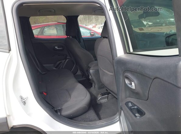 ZACNJABB9KPK81362 2019 JEEP RENEGADE Белый Вид задних сидений