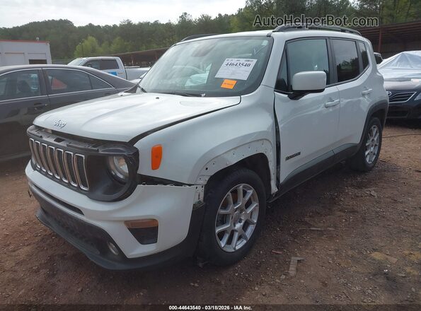 ZACNJABB9KPK81362 2019 JEEP RENEGADE Белый Передняя левая четверть