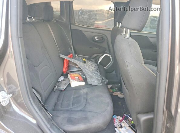 ZACNJABBXKPJ73574 2019 JEEP RENEGADE Charcoal Widok wnętrza z tyłu