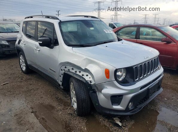 ZACNJABBXKPK31361 2019 JEEP RENEGADE Серебряный Передняя правая четверть