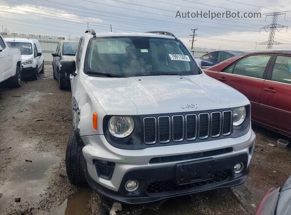 ZACNJABBXKPK31361 2019 JEEP RENEGADE Серебряный Вид спереди