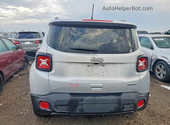 ZACNJABBXKPK31361 2019 JEEP RENEGADE Серебряный Вид сзади