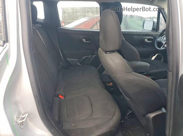 ZACNJABBXKPK31361 2019 JEEP RENEGADE Серебряный Вид задних сидений