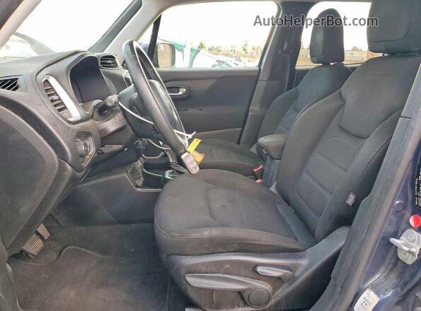 ZACNJABBXLPL27718 2020 JEEP RENEGADE Синий Вид салона спереди