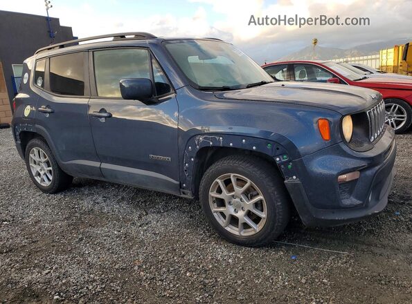 ZACNJABBXLPL27718 2020 JEEP RENEGADE Синий Передняя правая четверть