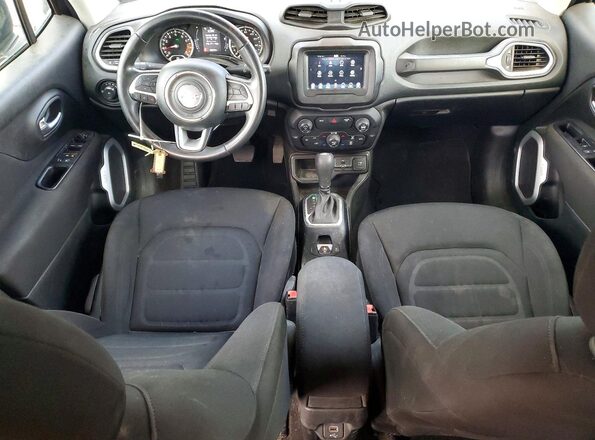ZACNJABBXLPL27718 2020 JEEP RENEGADE Синий Вид панели приборов