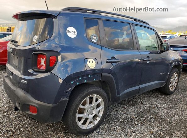 ZACNJABBXLPL27718 2020 JEEP RENEGADE Синий Задняя правая четверть