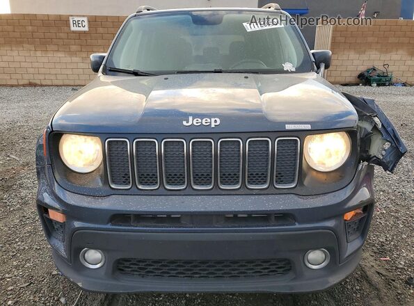 ZACNJABBXLPL27718 2020 JEEP RENEGADE Синий Вид спереди