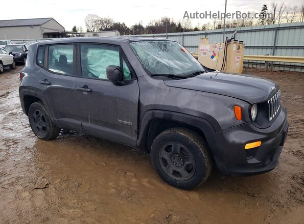 ZACNJBA14KPJ98274 2019 JEEP RENEGADE Gray Przód prawy
