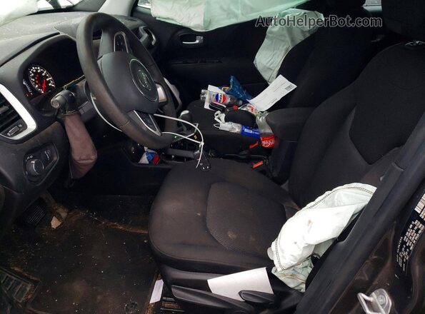 ZACNJBA14KPJ98274 2019 JEEP RENEGADE Gray Widok wnętrza z przodu