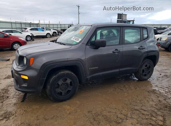 ZACNJBA14KPJ98274 2019 JEEP RENEGADE Gray Przód lewy