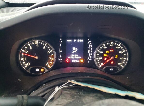 ZACNJBA14KPJ98274 2019 JEEP RENEGADE Gray Widok zestawu wskaźników