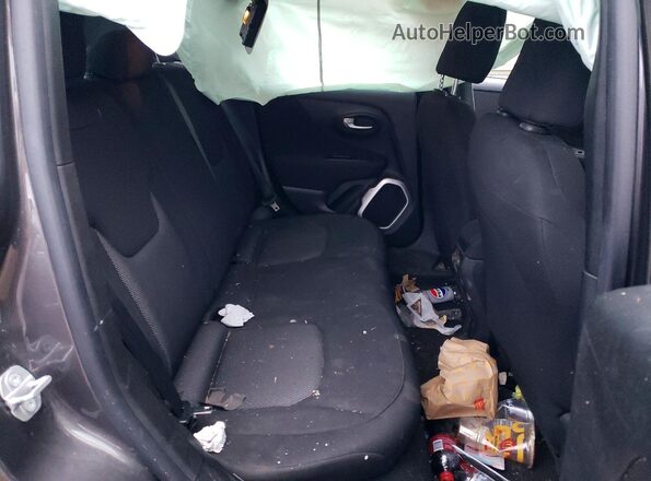 ZACNJBA14KPJ98274 2019 JEEP RENEGADE Gray Widok wnętrza z tyłu
