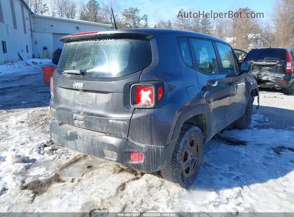 ZACNJBAB4KPK89456 2019 JEEP RENEGADE Коричневый Задняя правая четверть