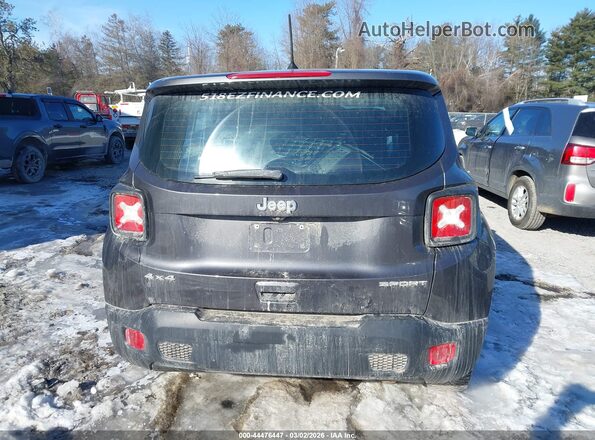 ZACNJBAB4KPK89456 2019 JEEP RENEGADE Коричневый 