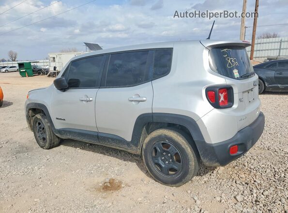 ZACNJBAB5KPJ77832 2019 JEEP RENEGADE Серебряный Задняя левая четверть